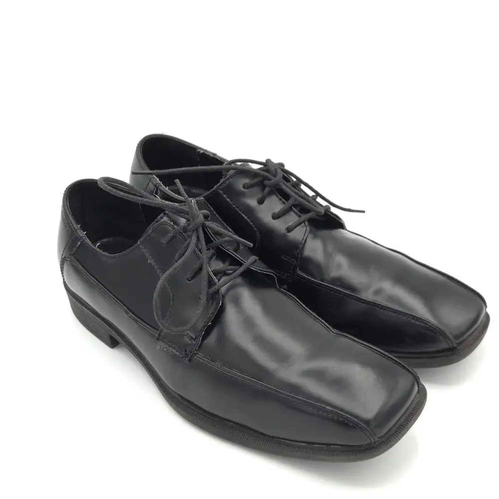 Calvin Klein Oxford Fedor Box F4034 Men's Dress Shoes Black Size 10.5